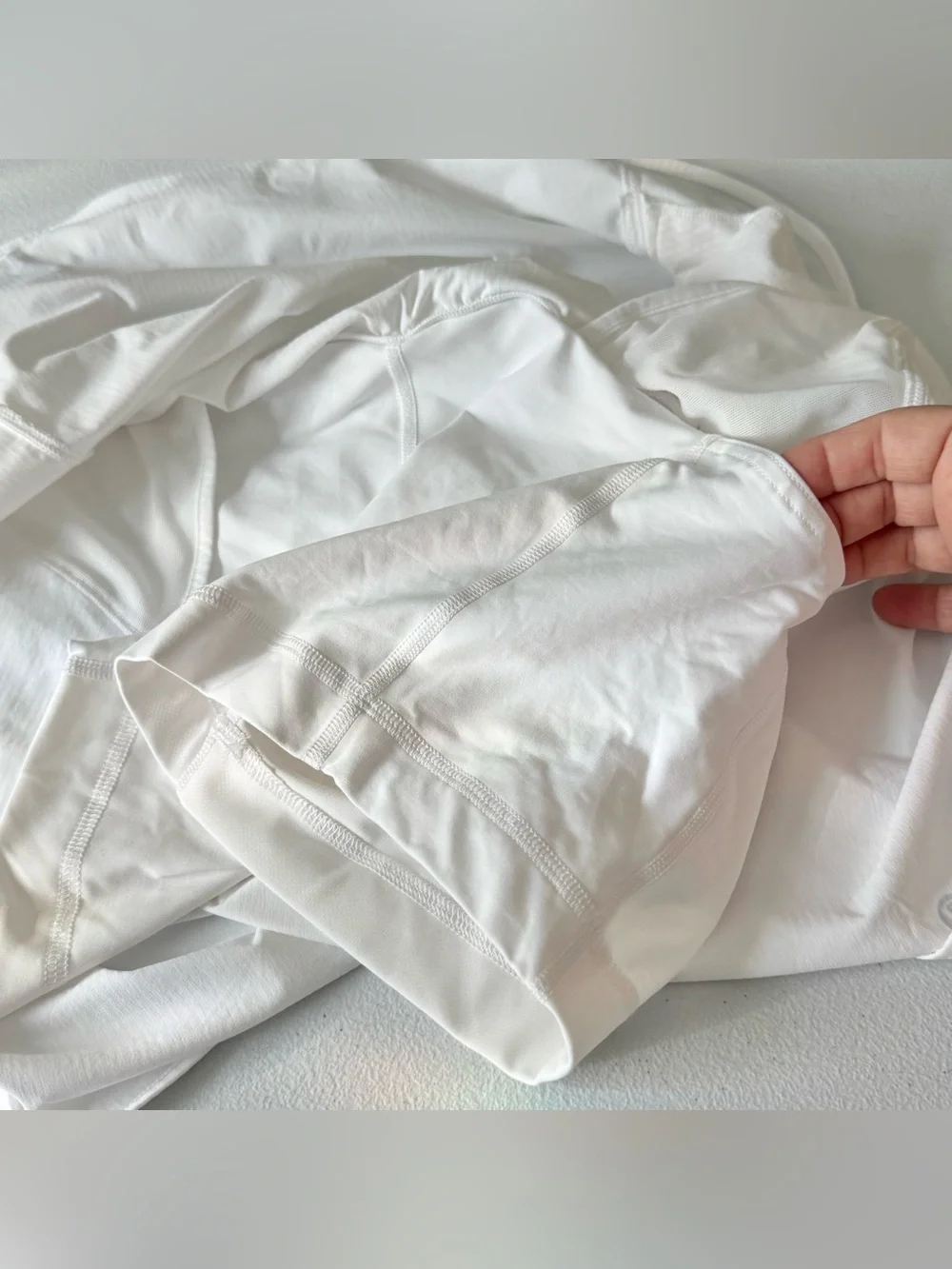 Lululemon Hotty Hot High-Rise Skirt *Long White Women’s Size 6